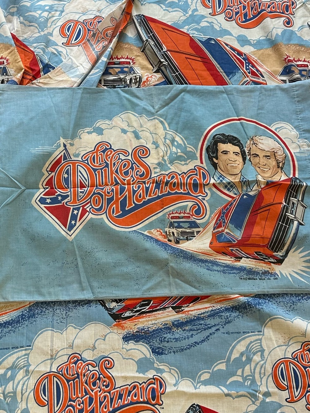 The Dukes of Hazard Vintage Complete Twin Sheet Set
